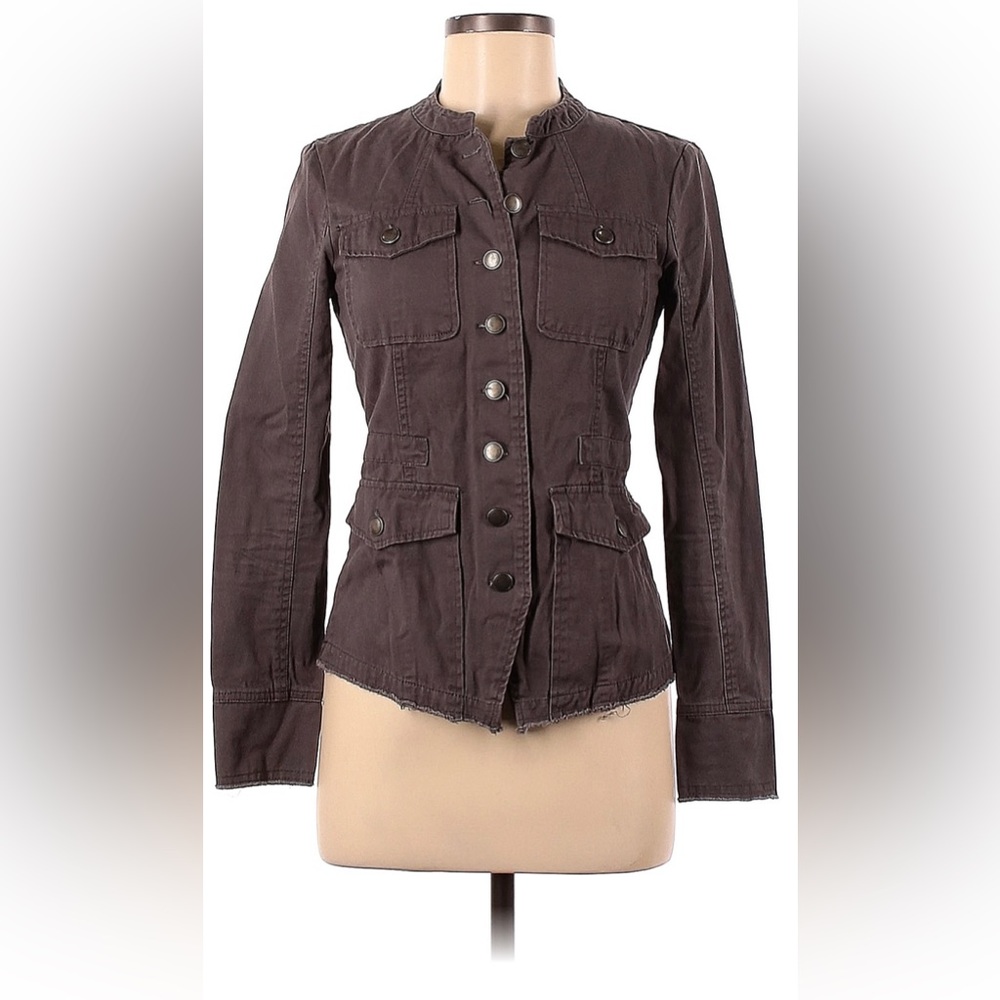 Maurice’s Charcoal Button-up Jacket XL